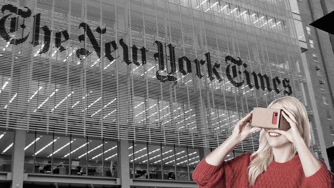 ニューヨークタイムズ、購読者にGoogle Cardboardを100万台以上送付し、VRジャーナリズムに本格参入 | Mogura VR