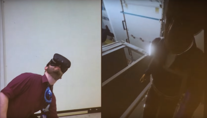「ハイブリッド・リアリティ」によるNASAの宇宙飛行士育成プログラム。VRで宇宙の作業環境を再現。 | Mogura VR