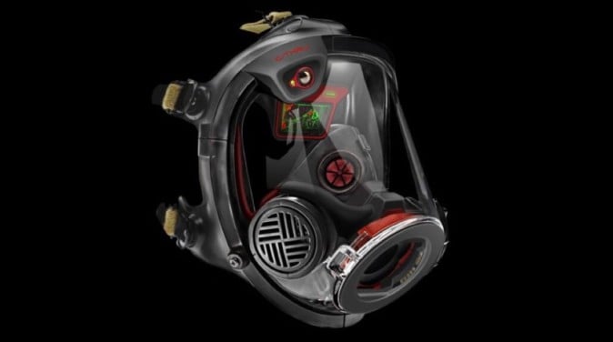 消防士用ARヘルメット 毒性センサーやサーマルカメラの情報を表示して迅速な救命へ | Mogura VR