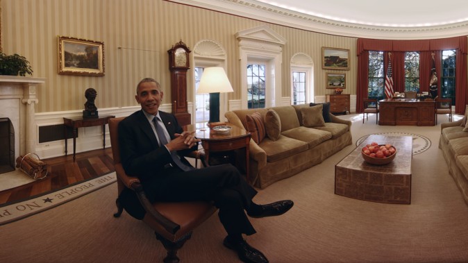 ホワイトハウスをオバマが案内する360度動画がエミー賞を受賞 | Mogura VR