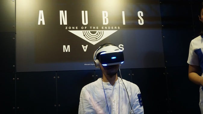 【TGS2017】「ジェフティは存在する。」を感じる。『ANUBIS ZONE OF THE ENDERS:Ｍ∀ＲＳ』VRモード | Mogura VR