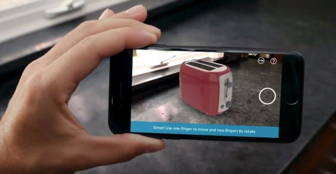アマゾンもAR アプリに商品を"試し置き"できる機能追加 | Mogura VR