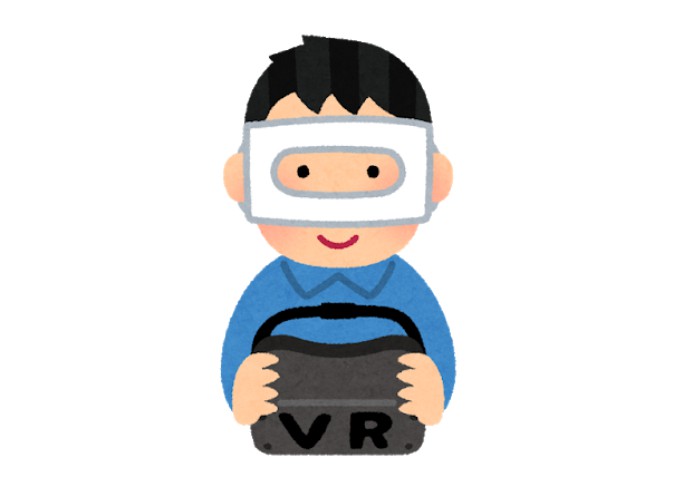 「VR体験用マスク」のフリー素材イラスト いらすとやが公開 | Mogura VR