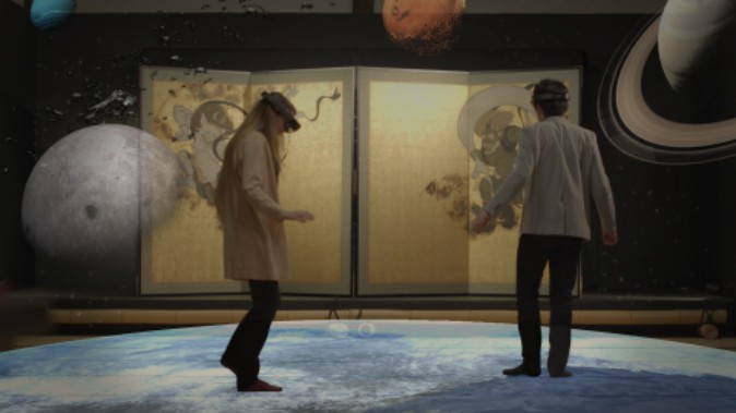 HoloLensを使って国宝体験 「MRミュージアム」が一般公開 | Mogura VR