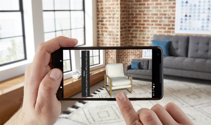部屋に商品を試し置き アマゾン、AndroidアプリもAR機能追加 | Mogura VR