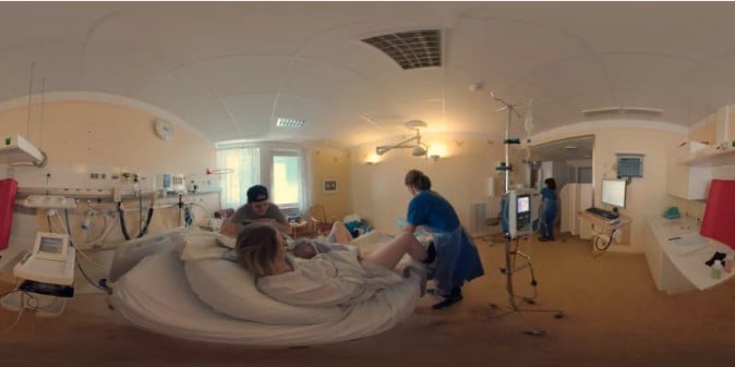 VRで出産を理解し、不安を緩和 スウェーデンで活用広がる | Mogura VR