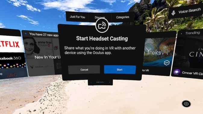 Oculus Goに「キャスト機能」実装 VR体験映像をスマホで共有 | Mogura VR