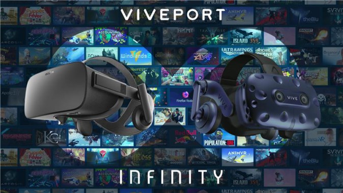 HTC、VRコンテンツの定額配信「VIVEPORT Infinity」を4月2日から開始 | Mogura VR