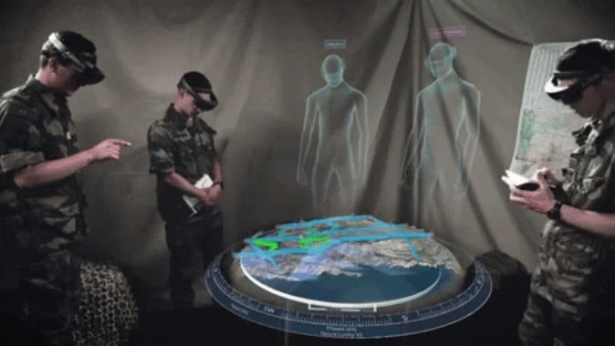 「21世紀の軍需に応える」戦略マップを机の上に3D表示する軍用ツールをエアバスが開発 | Mogura VR