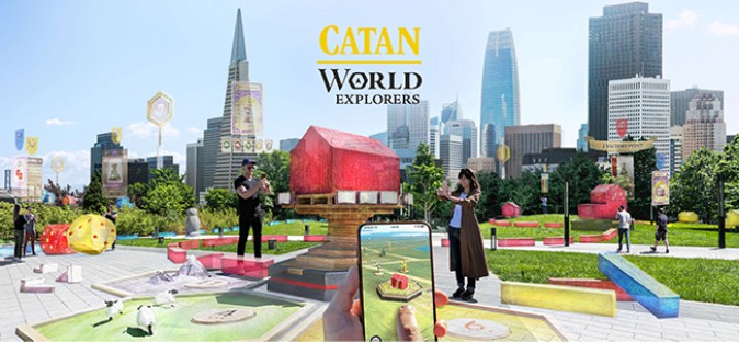 名作ボードゲーム「カタン」が位置情報ゲーに。「CATAN – World Explorers」発表 | Mogura VR