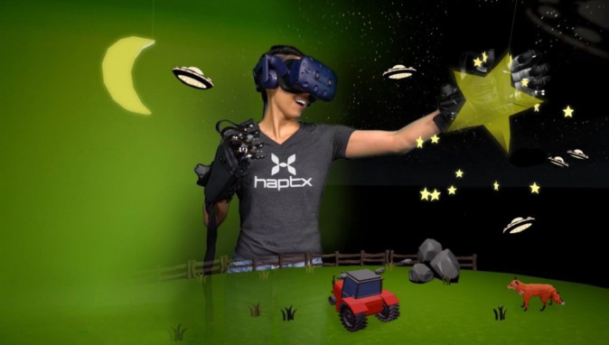 ジェフ・ベゾスも興味示す、触覚デバイス企業HaptXが約13億円を調達 | Mogura VR
