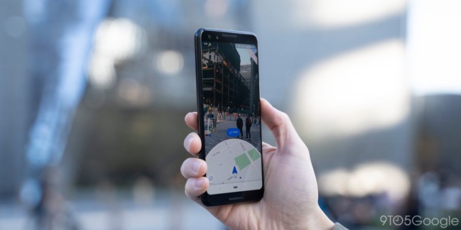 Googleマップの「AR道案内」、動作精度が向上 | Mogura VR