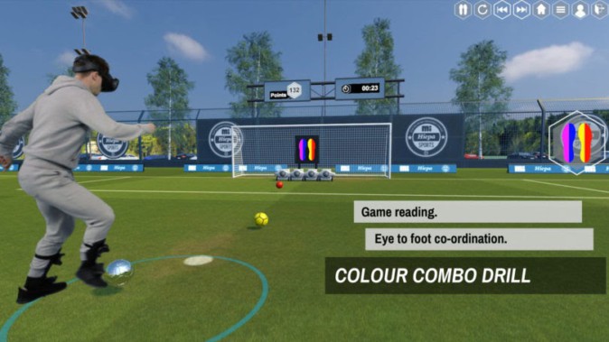 VRでトレーニングしてプロ選手を目指す サッカー団体の新たな試み | Mogura VR