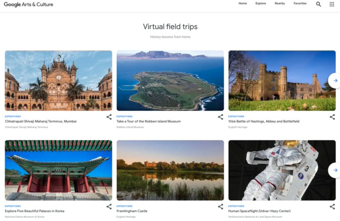 グーグルの「Expeditions」サポート終了、コンテンツは「Google Arts ＆ Culture」に移行 | Mogura VR