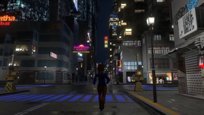 好きなアバターでサイバーパンクな街を散歩できるゲームが登場 VRMに対応