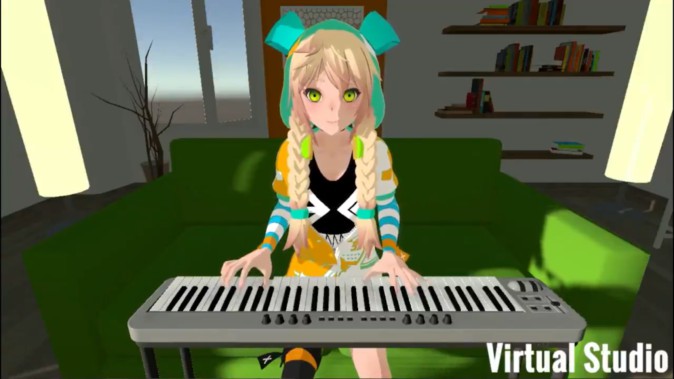 キーボード演奏をトラッキングできるアプリ「Virtual Studio」がリリース VRMに対応