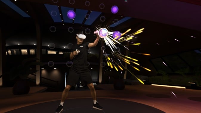 VRフィットネス「FitXR」に新しいメニューが追加。光るオーブを素早く叩け | Mogura VR