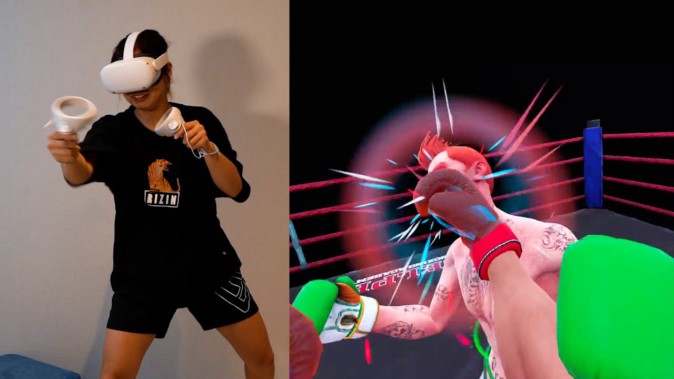 女性総合格闘家がVRのボクシングゲームに挑戦！ その結果は……？ | Mogura VR