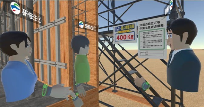 VRコラボレーションのSynamon、施工管理者向けのVR安全研修を開発 | Mogura VR