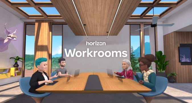 フェイスブック、VRミーティングツール「Horizon Workrooms」オープンベータを開始 | Mogura VR