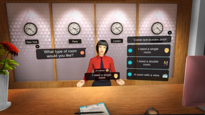 VR語学学習アプリのOculus Quest版がリリース 29ヶ国語を勉強できる