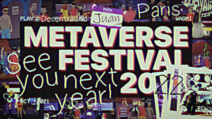 VRプラットフォーム「Decentraland」で大規模イベント「メタバースフェスティバル」が開催！ | Mogura VR