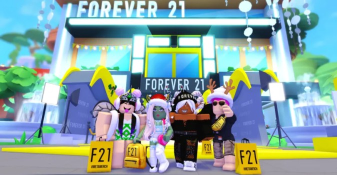 米ファッションブランド「Forever 21」が「Roblox」にバーチャルワールドをオープン！ | Mogura VR